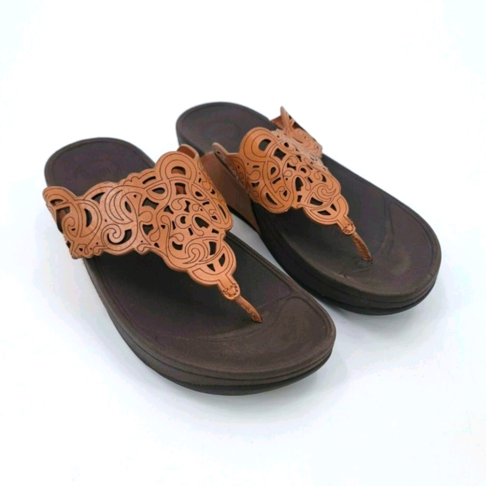 Fitflops Flora Tan Women's size 10